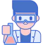 Scientist icon 64x64