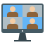 Videoconference ícone 64x64