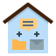 Work from home icon 64x64