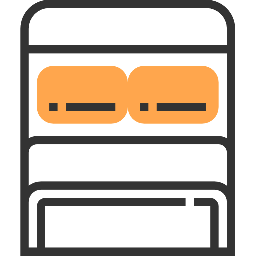 Double bed icon