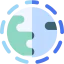 Healthy earth icon 64x64