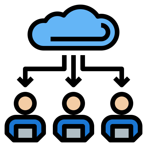 Cloud connection icon