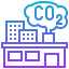 Carbon dioxide icon 64x64