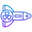 Nuclear energy icon 64x64
