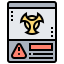 Biohazard icon 64x64