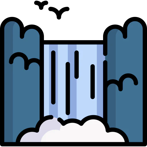 Waterfall icon