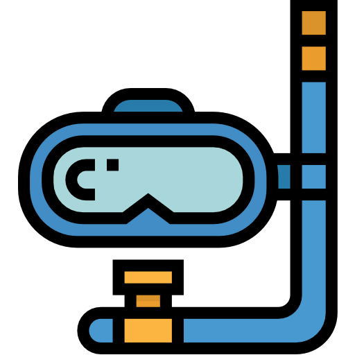 Diving mask icon