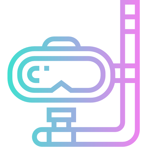 Diving mask icon