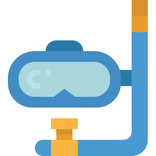 Diving mask icon