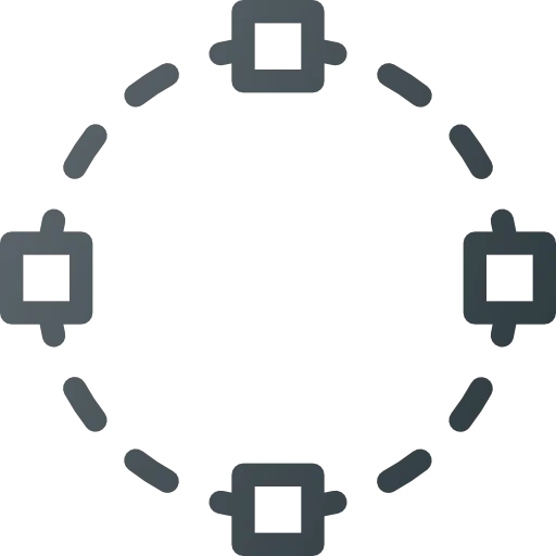 Selection round icon