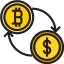 Bitcoins icon 64x64