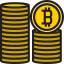 Bitcoins icon 64x64