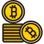 Bitcoins icon 64x64