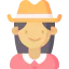 Cowgirl icon 64x64