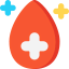 Blood drop icon 64x64
