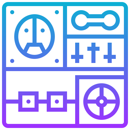 Robot kit icon