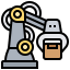 Robotic arm icon 64x64