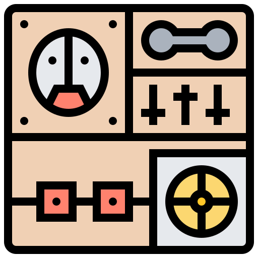 Robot kit icon