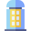 Telephone booth icon 64x64
