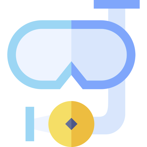 Diving mask icon