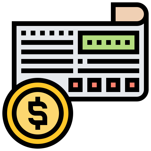 Receipt icon
