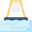 Water basketball icon 64x64