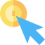 Pay per click Ikona 64x64