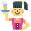 Waitress icône 64x64