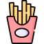 French fries icon 64x64