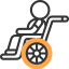 Wheelchair icon 64x64