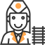 Stewardess icon 64x64