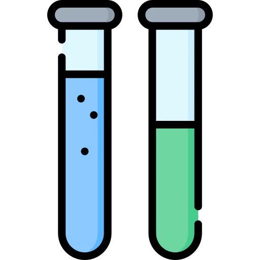 Test tubes icon