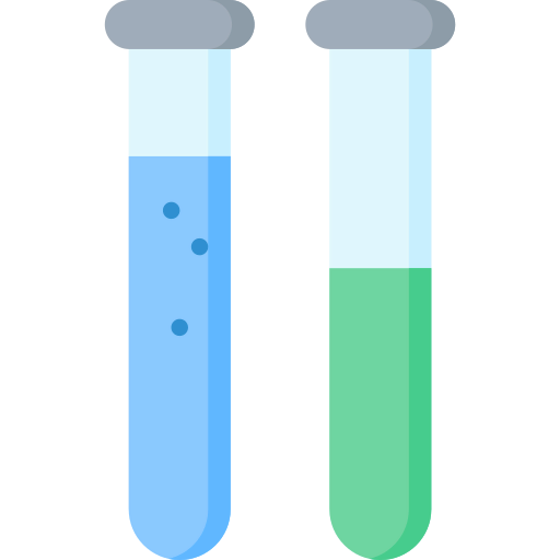 Test tubes icon