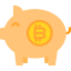 Piggy bank biểu tượng 64x64
