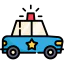Police car icon 64x64