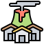 Natural disaster icon 64x64