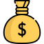 Money bag icon 64x64