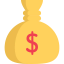 Money bag icon 64x64