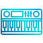 Electric piano icon 64x64