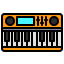 Electric piano icon 64x64
