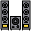 Sound system icon 64x64