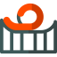 Roller coaster icon 64x64