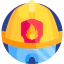 Firefighter helmet アイコン 64x64