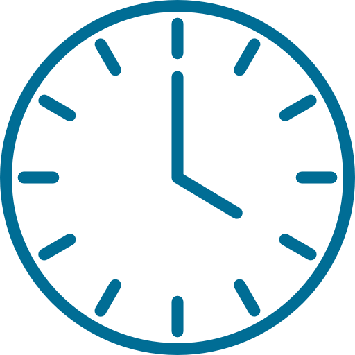 Wall clock icon