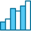 Bar chart icon 64x64