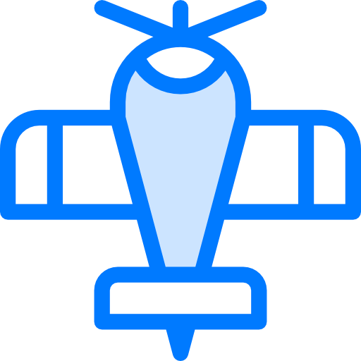Light aircraft icon