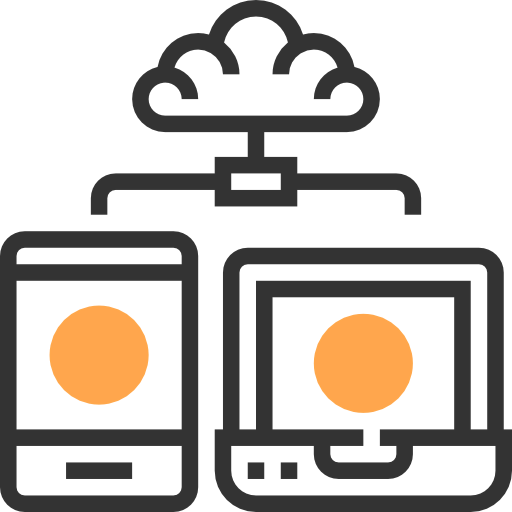Cloud computing icon