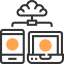 Cloud computing icon 64x64