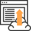 Cloud computing icon 64x64