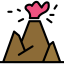 Volcano icon 64x64